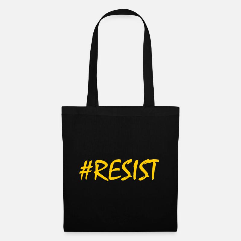 Resist - Stoffbeutel - Schwarz
