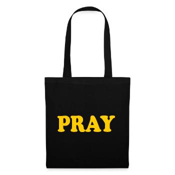 Pray - Tote Bag - black - Front