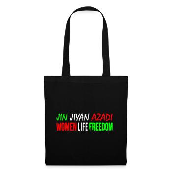 Women life freedom jin jiyan azadi - Stoffbeutel - Schwarz - Vorne