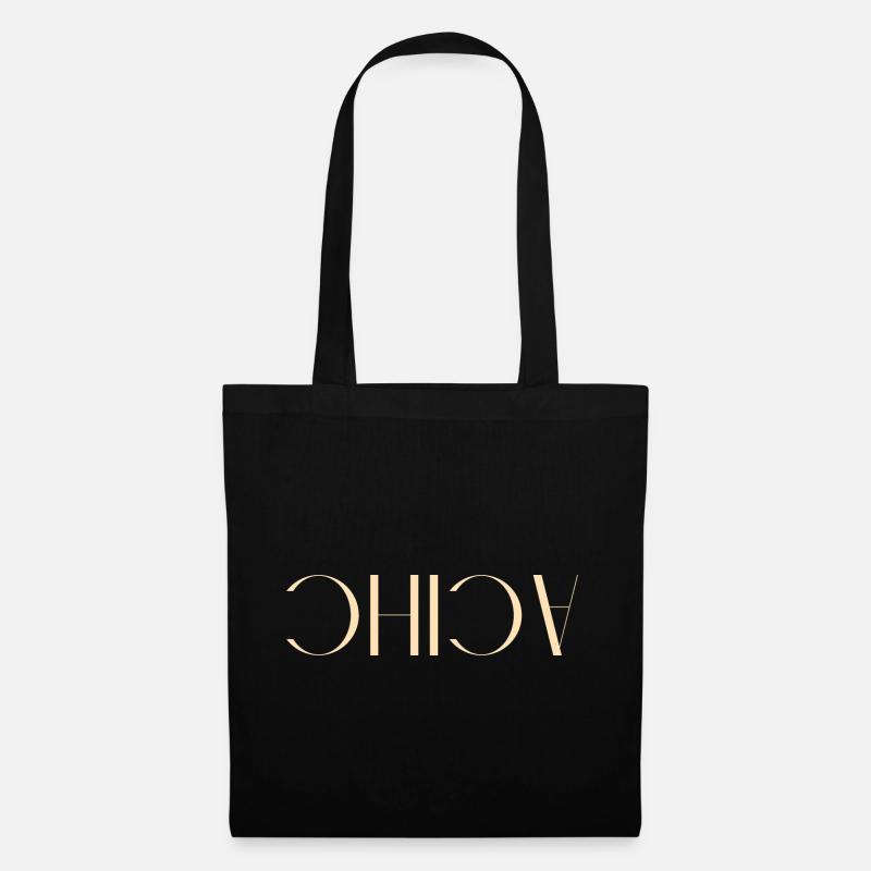 Chica, the world is upside down - Tote Bag - black