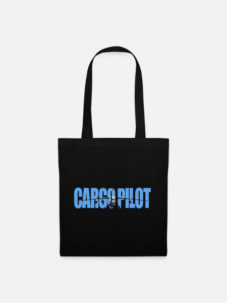 Cargo pilot IL-76 - Stoffbeutel - Schwarz