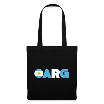 Argentine - Sac en tissu - noir - Devant