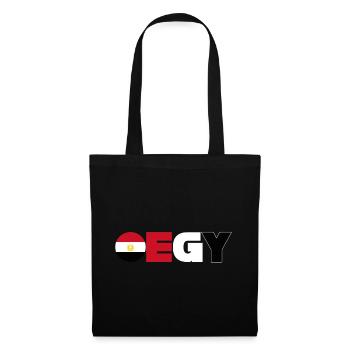 Égypte - Sac en tissu - noir - Devant