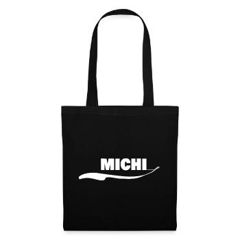 michi as a gift - Tote Bag - black - Front