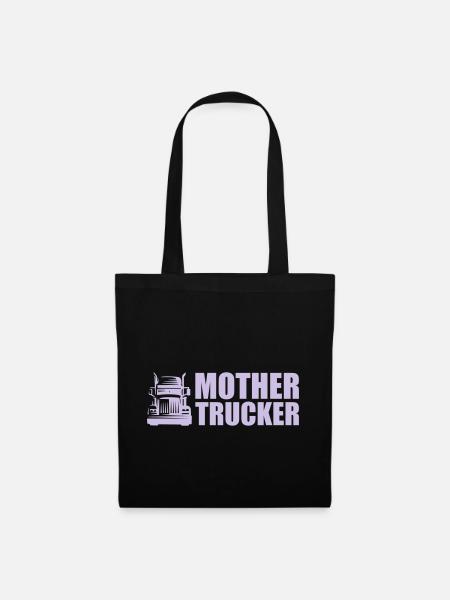 Mother Trucker - Stoffbeutel - Schwarz