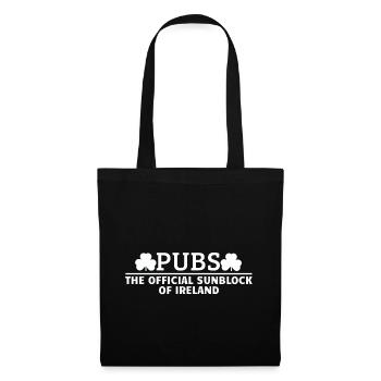 Irish pubs St Patricks Day - Tote Bag - black - Front