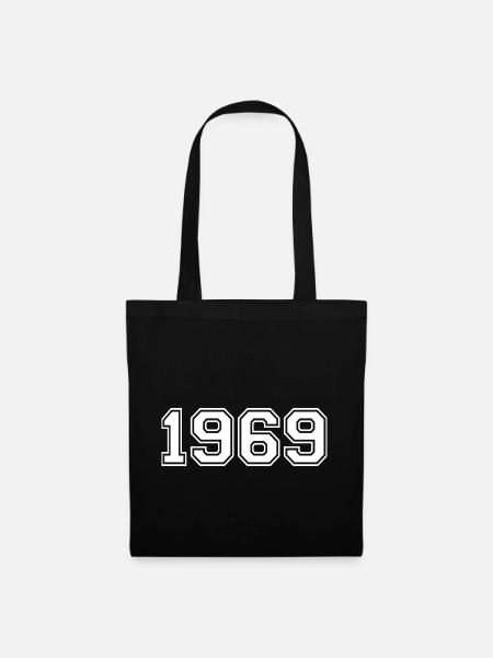 1969 birthday - Tote Bag - black