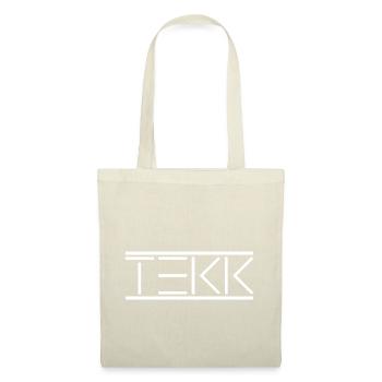 Tekk Logo - Stoffbeutel - Natur - Vorne