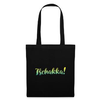 Tschakka! motivation - Tote Bag - black - Front