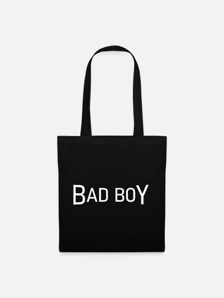 Bad Boy - Stoffbeutel - Schwarz