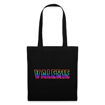 valérie rs arc-en-ciel - Sac en tissu - noir - Devant