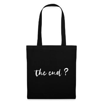 the end? - Tote Bag - black - Front