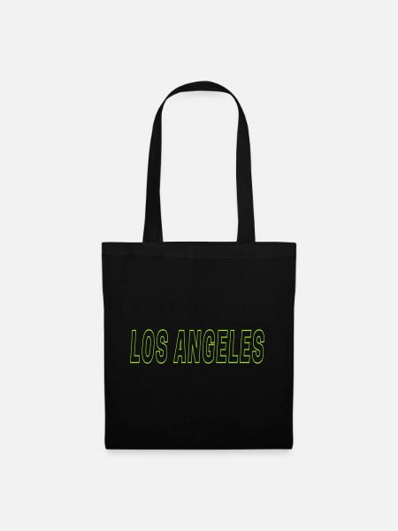 Los Angeles - Stoffbeutel - Schwarz