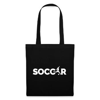 soccer soccer icon logo team team icon - Tote Bag - black - Front