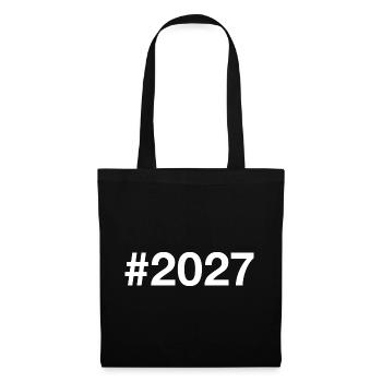 2027 Hashtag - Tote Bag - black - Front