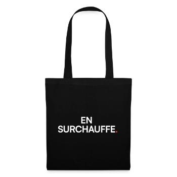 Overheating, humor, tiredness, work - Tote Bag - black - Front