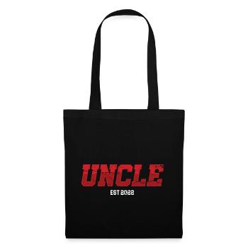 Uncle Est 2022 Niece Nephew Aunt Father Daddy - Tote Bag - black - Front