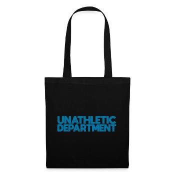 Unathletic Department - Stoffbeutel - Schwarz - Vorne