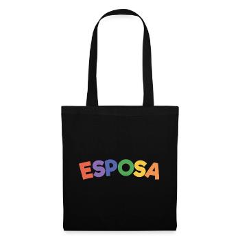 Esposa Cool Wife To Be Bride Couple Wedding Gift - Tote Bag - black - Front