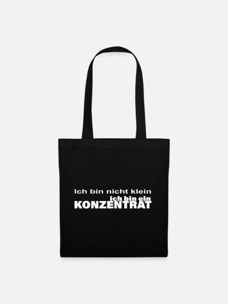 KONZENTRAT - Stoffbeutel - Schwarz