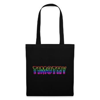 timothy rs rainbow - Tote Bag - black - Front