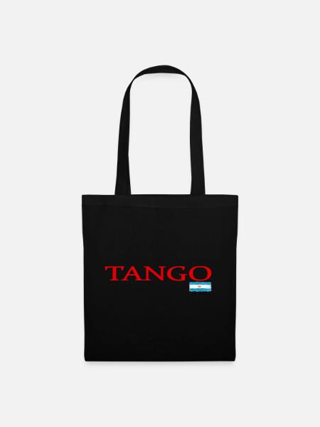 Tango - Stoffbeutel - Schwarz