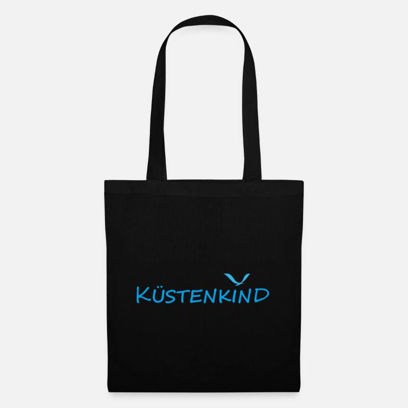 KÜSTENKIND - Stoffbeutel - Schwarz
