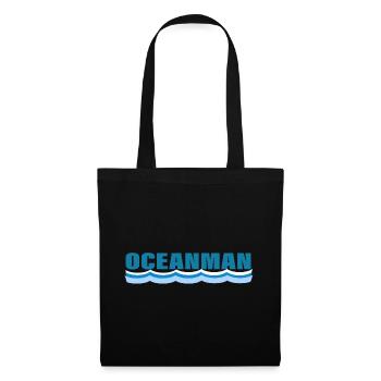 L’HOMME DE L’OCÉAN - Sac en tissu - noir - Devant