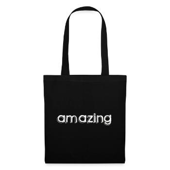amazing - Tote Bag - black - Front