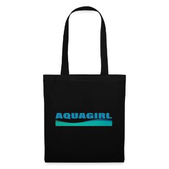AQUAGIRL - Tote Bag - black - Front