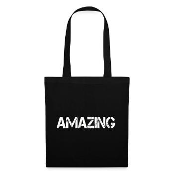amazing - Tote Bag - black - Front