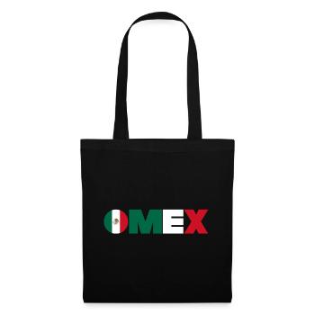 MÉXIQUE - Sac en tissu - noir - Devant