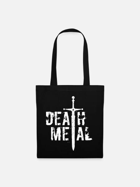 Death Metal - Stoffbeutel - Schwarz