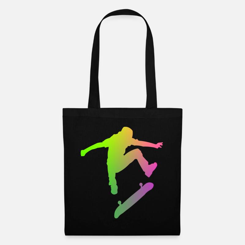 Skater - Stoffbeutel - Schwarz