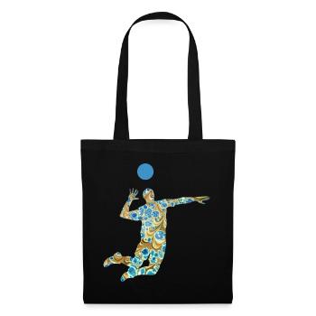 volleyballer e 243 - Sac en tissu - noir - Devant