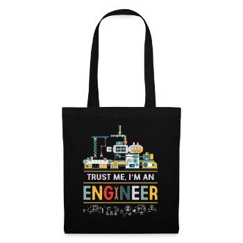 Ingénieur - Sac en tissu - noir - Devant