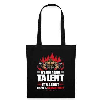 Bodybuilding Gym Fitness - Tote Bag - black - Front