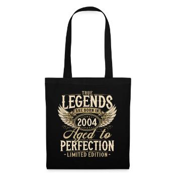 2004 Vintage Born Legends Birthday Gift - Tote Bag - black - Front