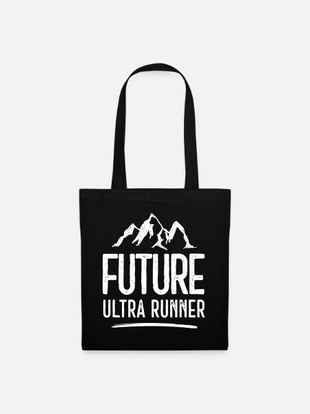 Future Ultra Runner - Stoffbeutel - Schwarz