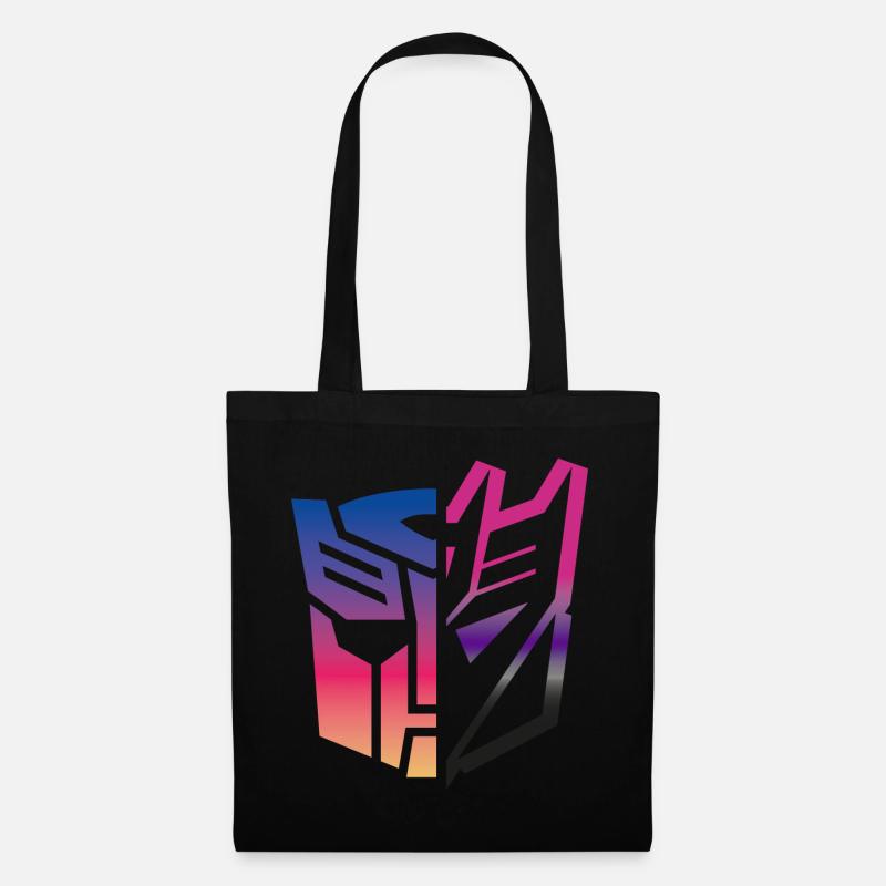 Transformers G1 Autobots Und Decepticons Logo - Stoffbeutel - Schwarz