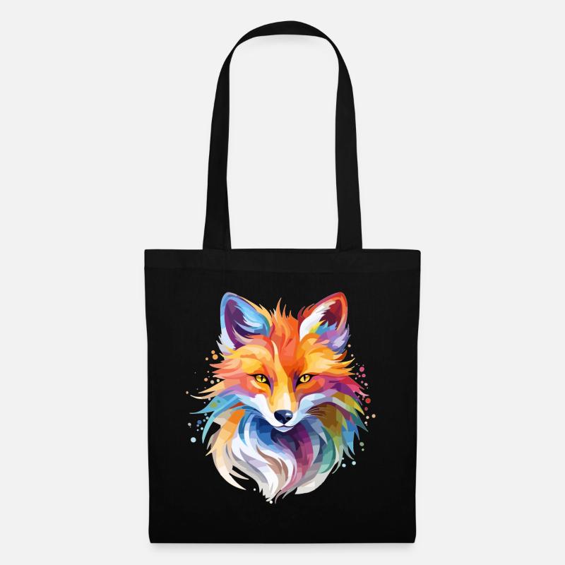 Fuchs Design - Sac en tissu - noir