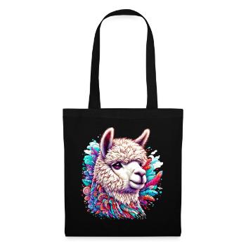 Alpaga - Sac en tissu - noir - Devant