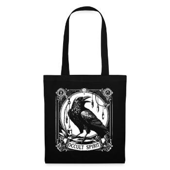 Occult Spirit Raven Pendulum 2 - Tote Bag - black - Front