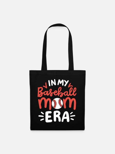 Baseball Mama - Stoffbeutel - Schwarz