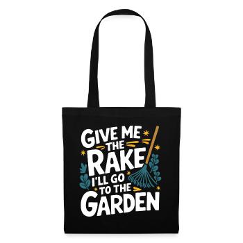 Gardener Garden Plants Gardening - Tote Bag - black - Front