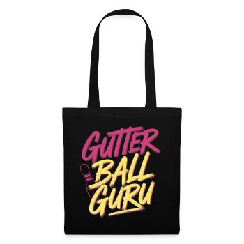 Gutter Ball Guru 13 - Stoffbeutel - Schwarz - Vorne