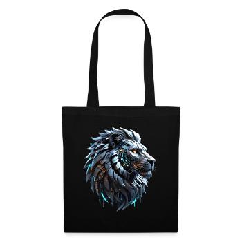 Un adorable défilé d’oiseaux de dessin animé - Sac en tissu - noir - Devant