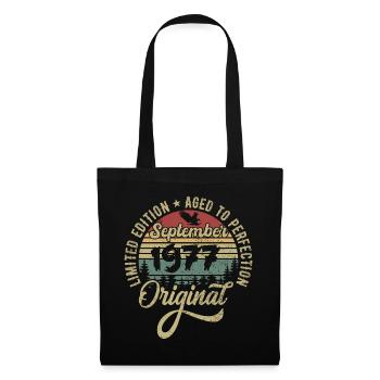48th birthday September 1977 - 48 years old - Tote Bag - black - Front