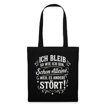 Funny Sarcastic Ironic Sayings - Tote Bag - black - Front