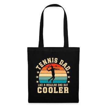 Tennis Dad Like A Regular Dad But Cooler - Tote Bag - black - Front